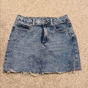 Wild Fable Light Blue Denim Mini Skirt